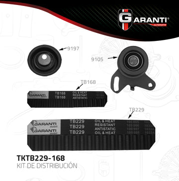 Kit Distribucion Garanti TKTB229-168