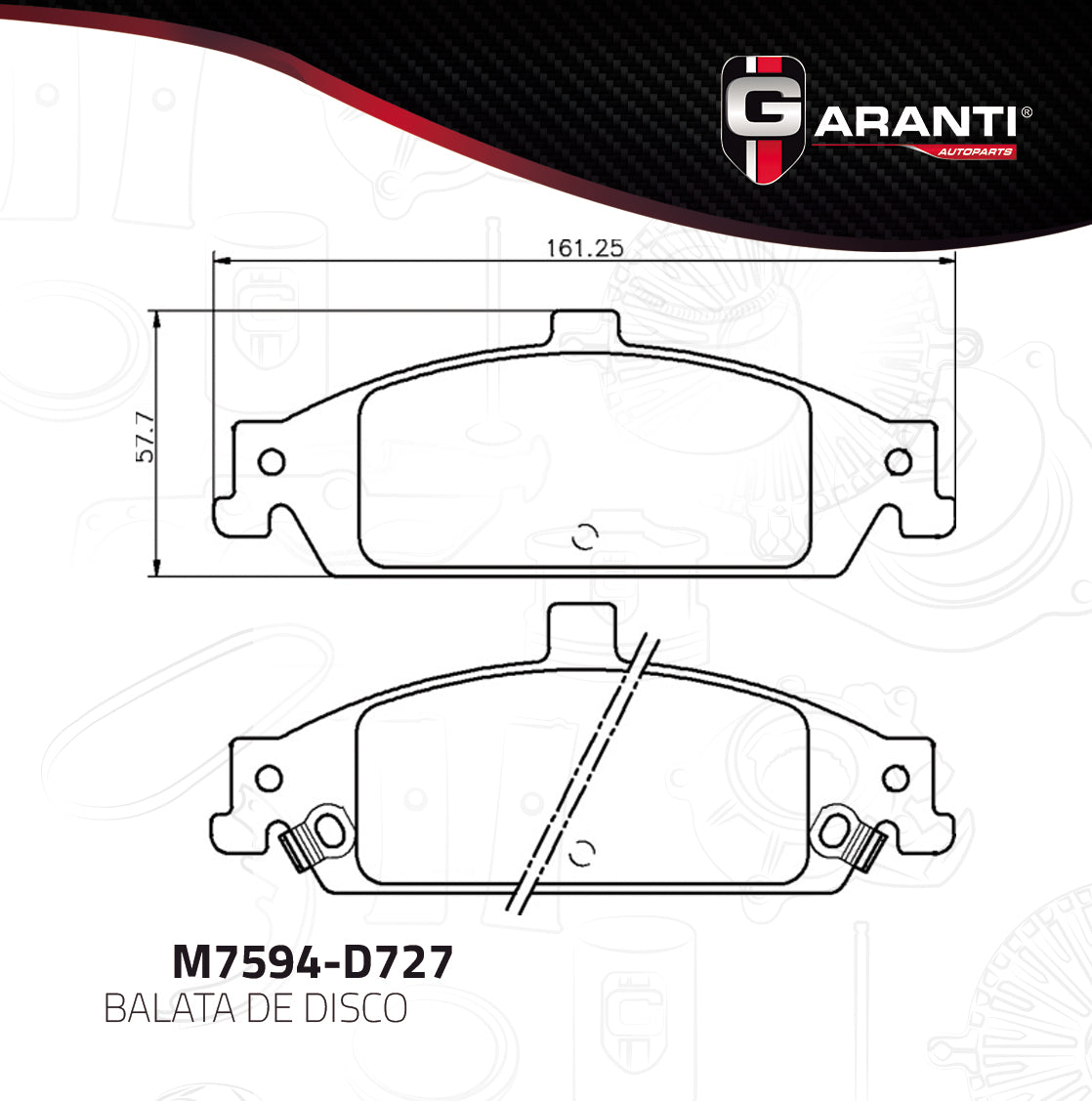 Balata Garanti M7594-D727