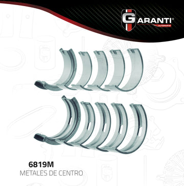 Metales de centro 6819MSTD (GARANTI)