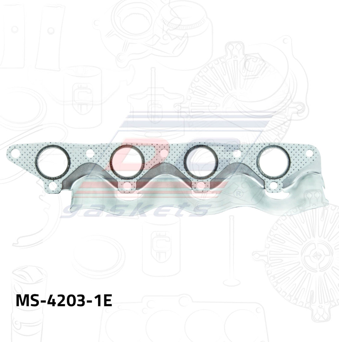 Empaque de múltiple Escape MS-004203-1E DC GASKETS