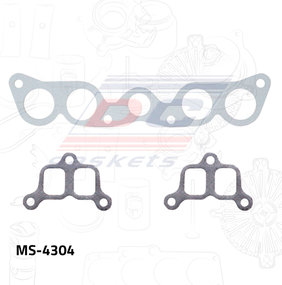 Empaque de múltiple admisión MS-004304 DC GASKETS