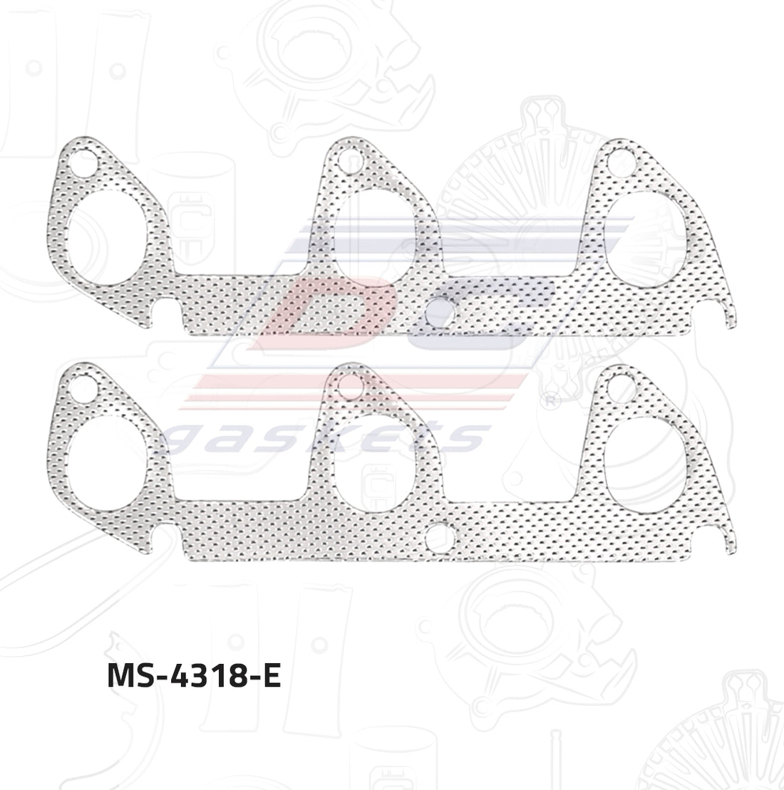 Empaque de múltiple Escape MS-004318-E DC GASKETS