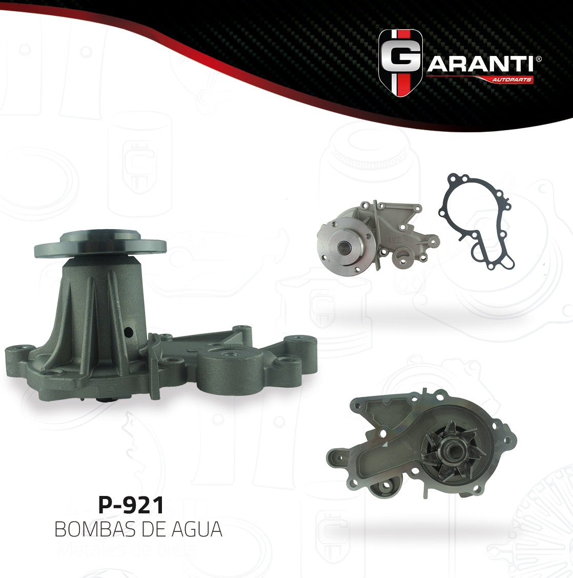 Bomba de agua Garanti P-921