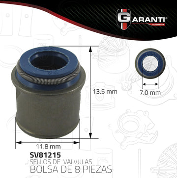 Sello de válvulas SV81215-8 (GARANTI)