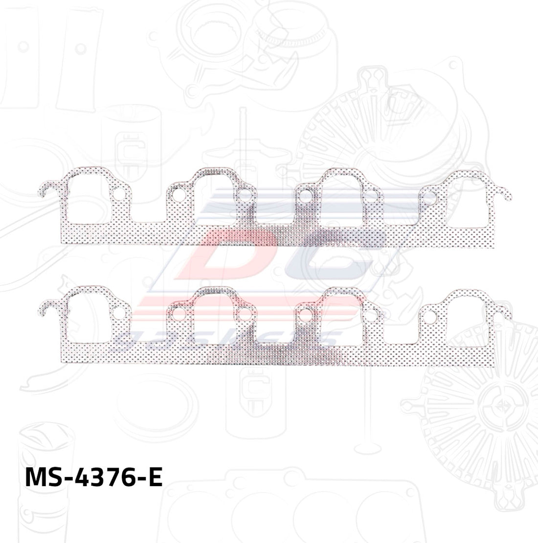 Empaque de múltiple Escape MS-004376-E DC GASKETS