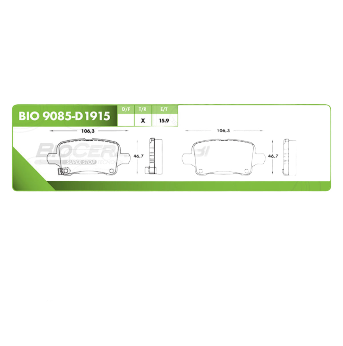 Balata Bioceramic BIO-9085-D1915