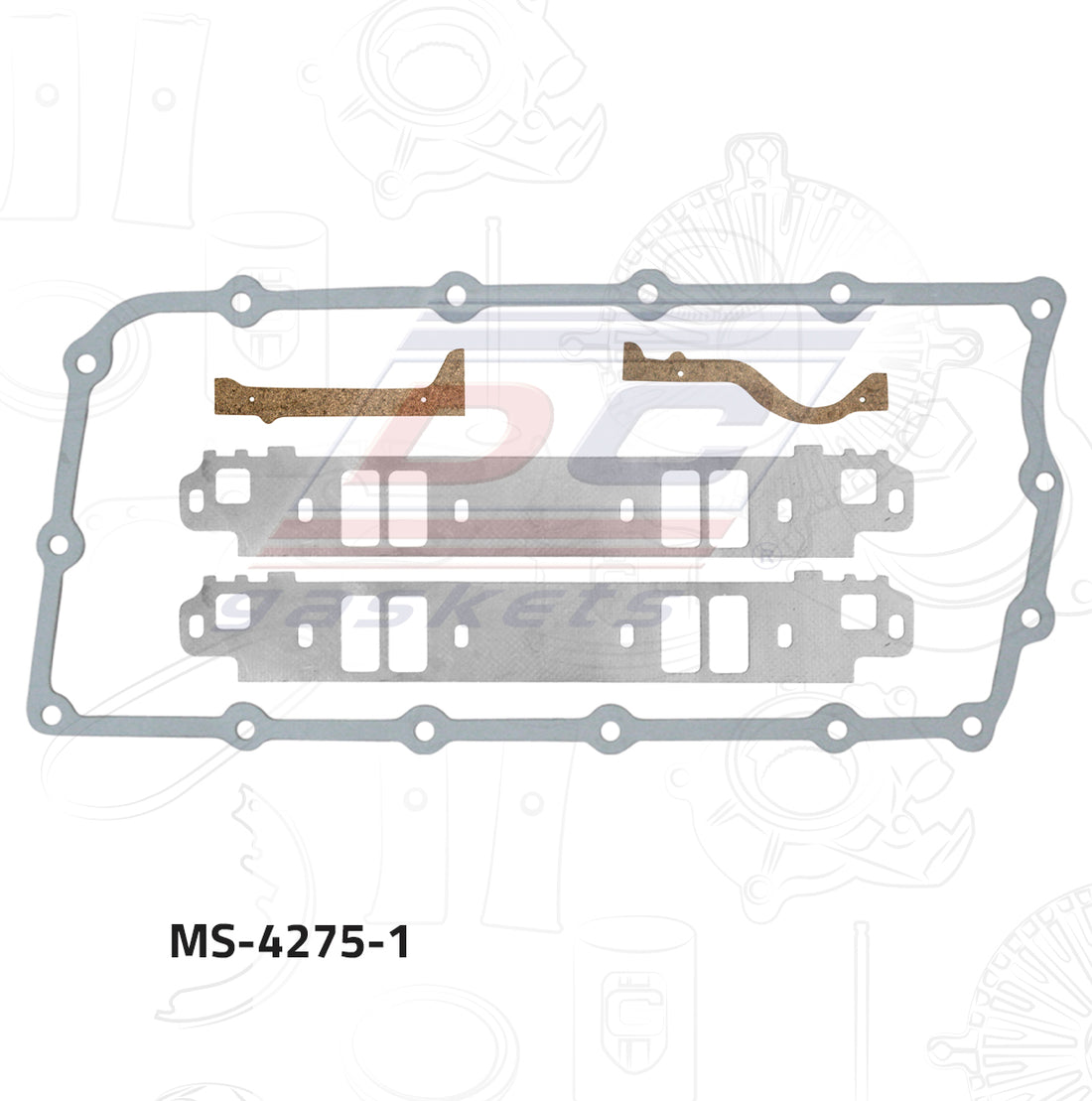 Empaque de múltiple admisión MS-004275-1 DC GASKETS