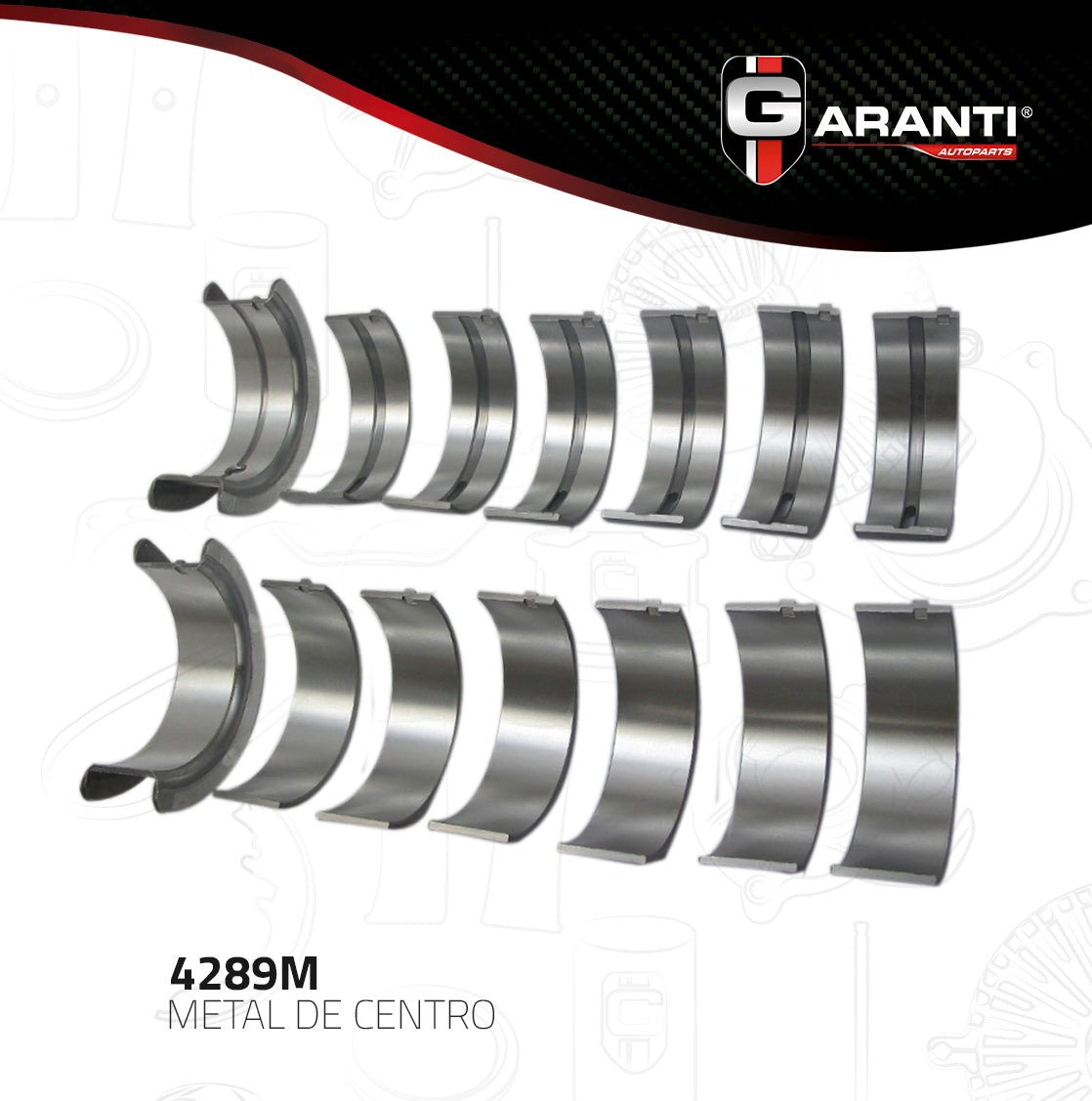 Metales Centro Garanti 4289MSTD