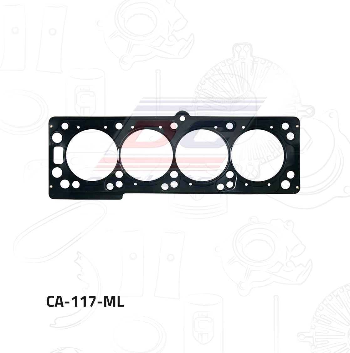 Empaque Cabeza Dc_Gaskets CA-117-ML