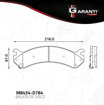 Balata Garanti M8454-D784