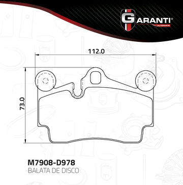 Balata Garanti M7908-D978