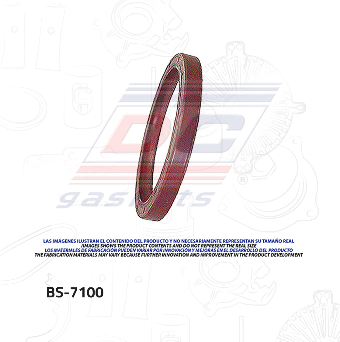 Reten Cigüeñal Dc Gaskets BS-7100