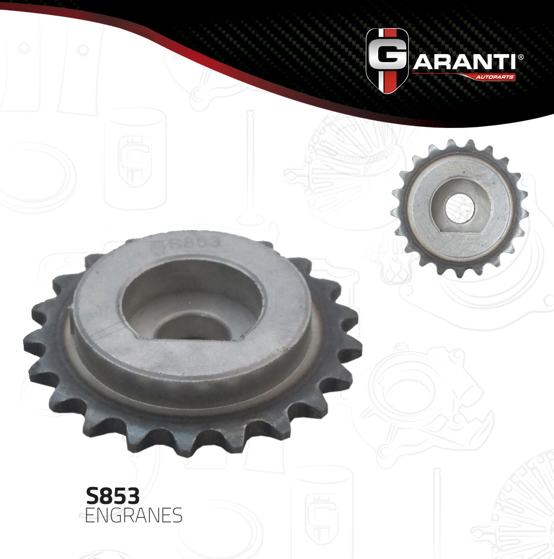 Engrane Garanti S853