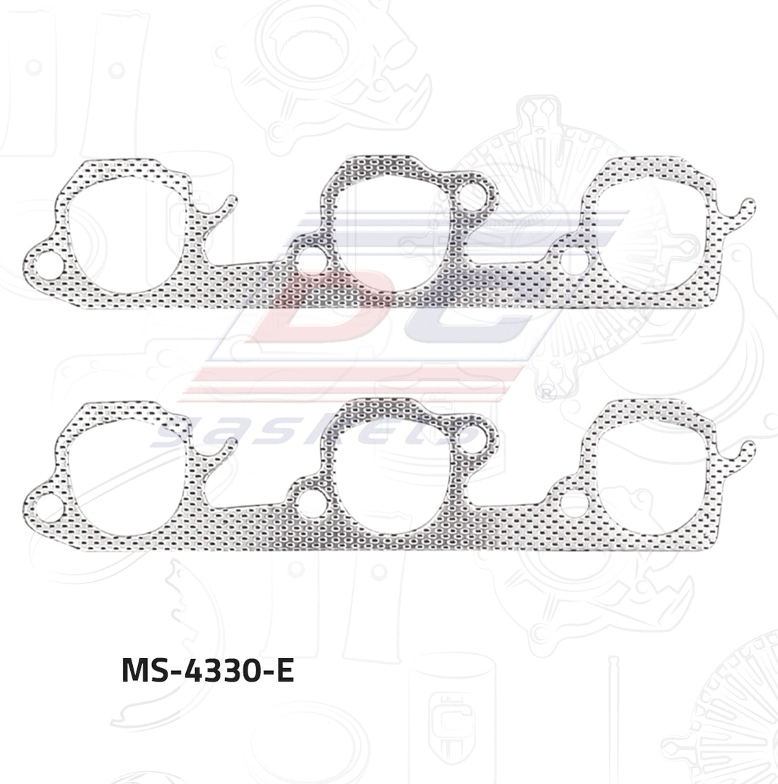 Empaque de múltiple Escape MS-004330-E DC GASKETS