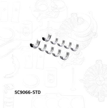 Metales de centro 5C9066-STD (MORESA)
