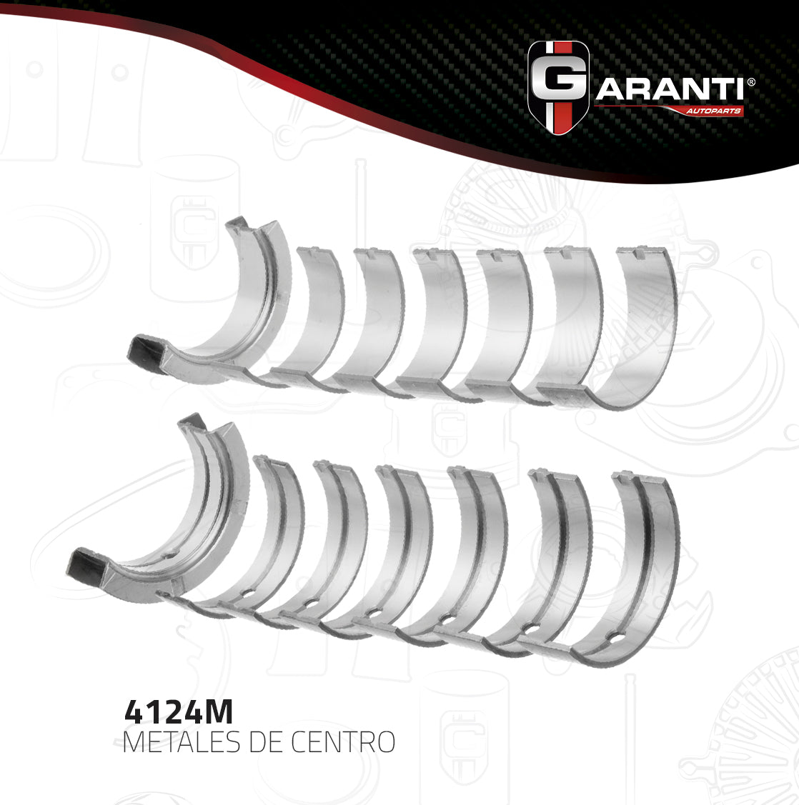 Metales Centro Garanti 4124MSTD