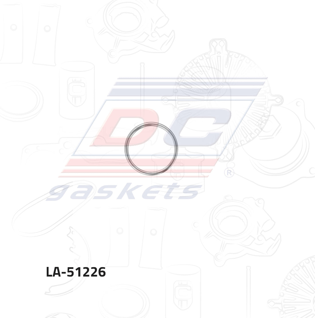 Empaque de múltiple Escape LA-051226 DC GASKETS
