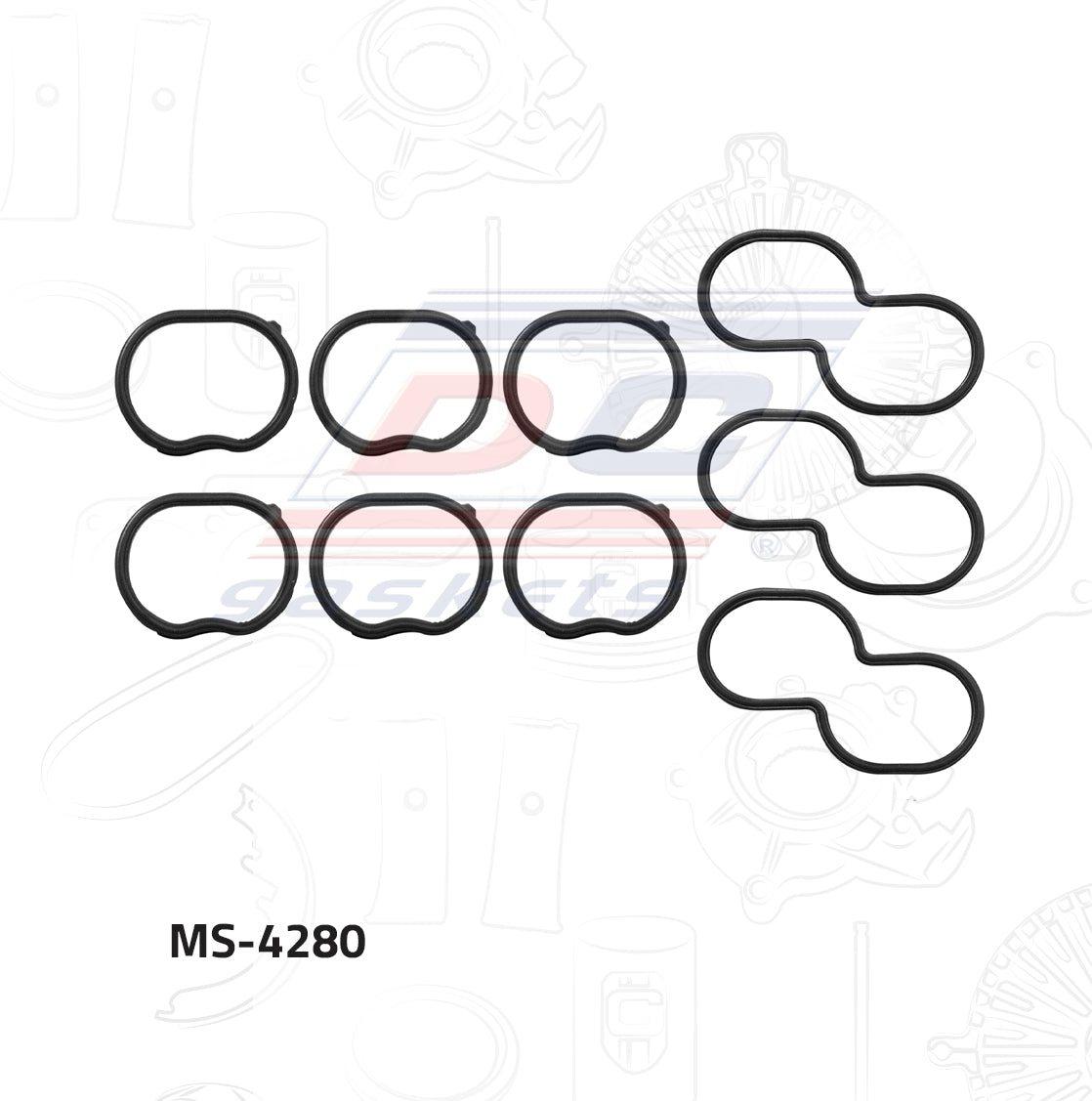 Empaque Multiple Admision Dc Gaskets MS-4280