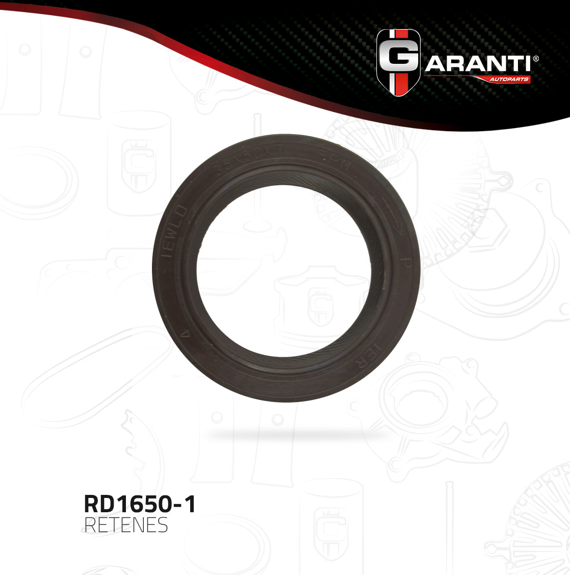 Reten Cigüeñal Garanti RD1650-1