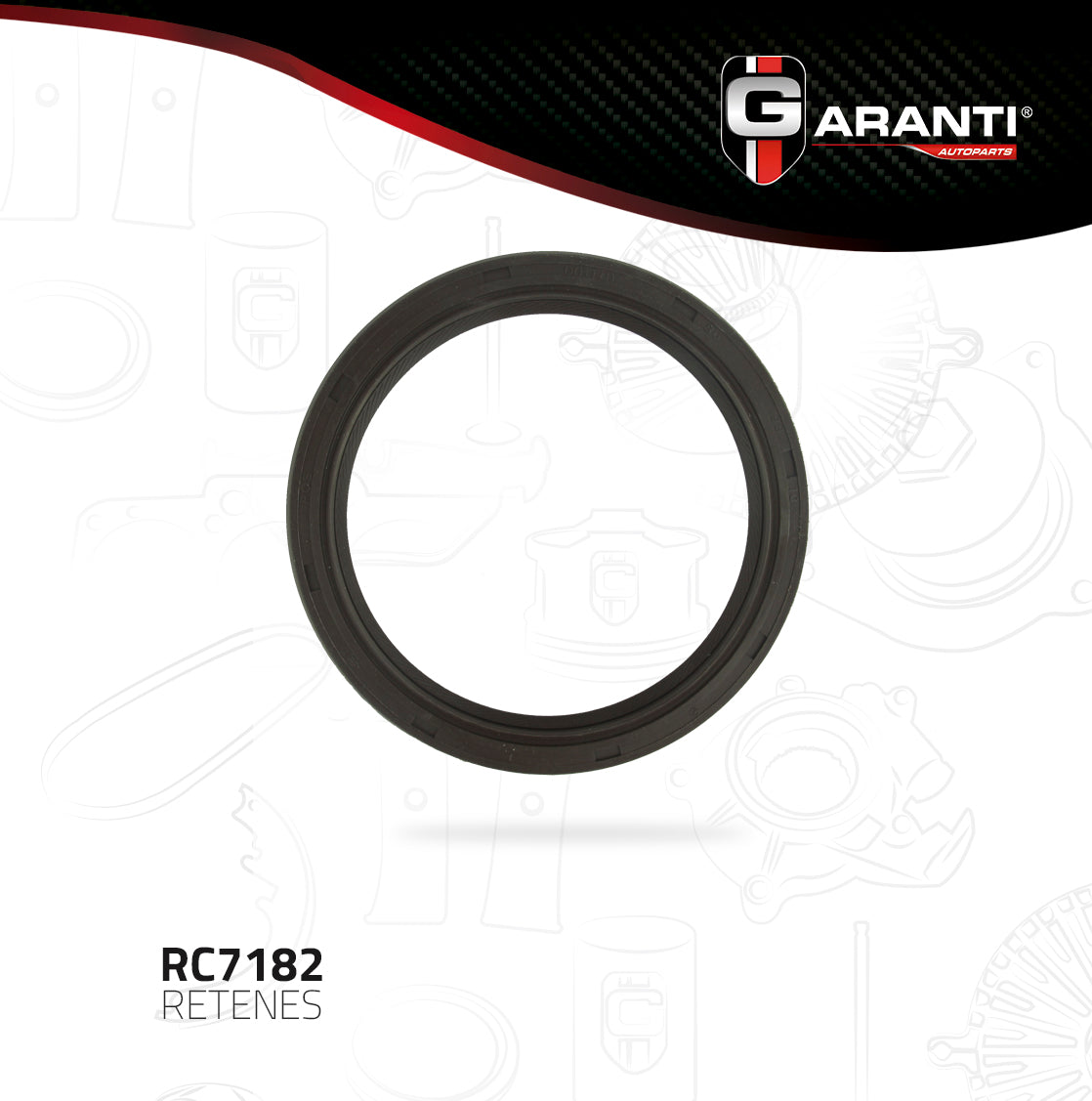 Reten Cigüeñal Garanti RC7182