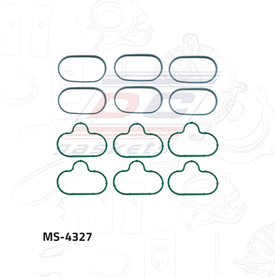 Empaque de múltiple Escape MS-004327 DC GASKETS