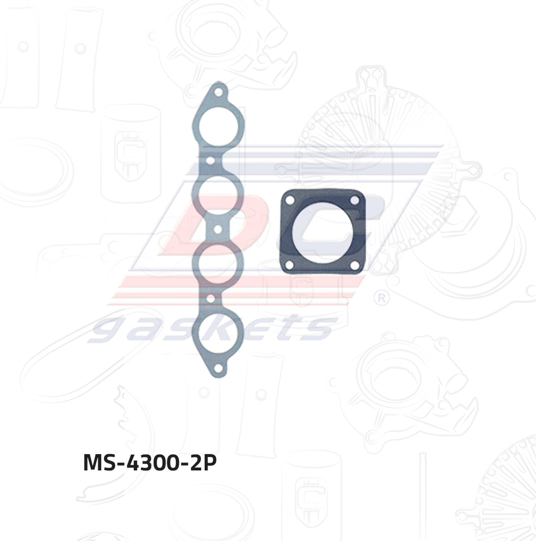 Empaque de múltiple pleno MS-004300-2P DC GASKETS