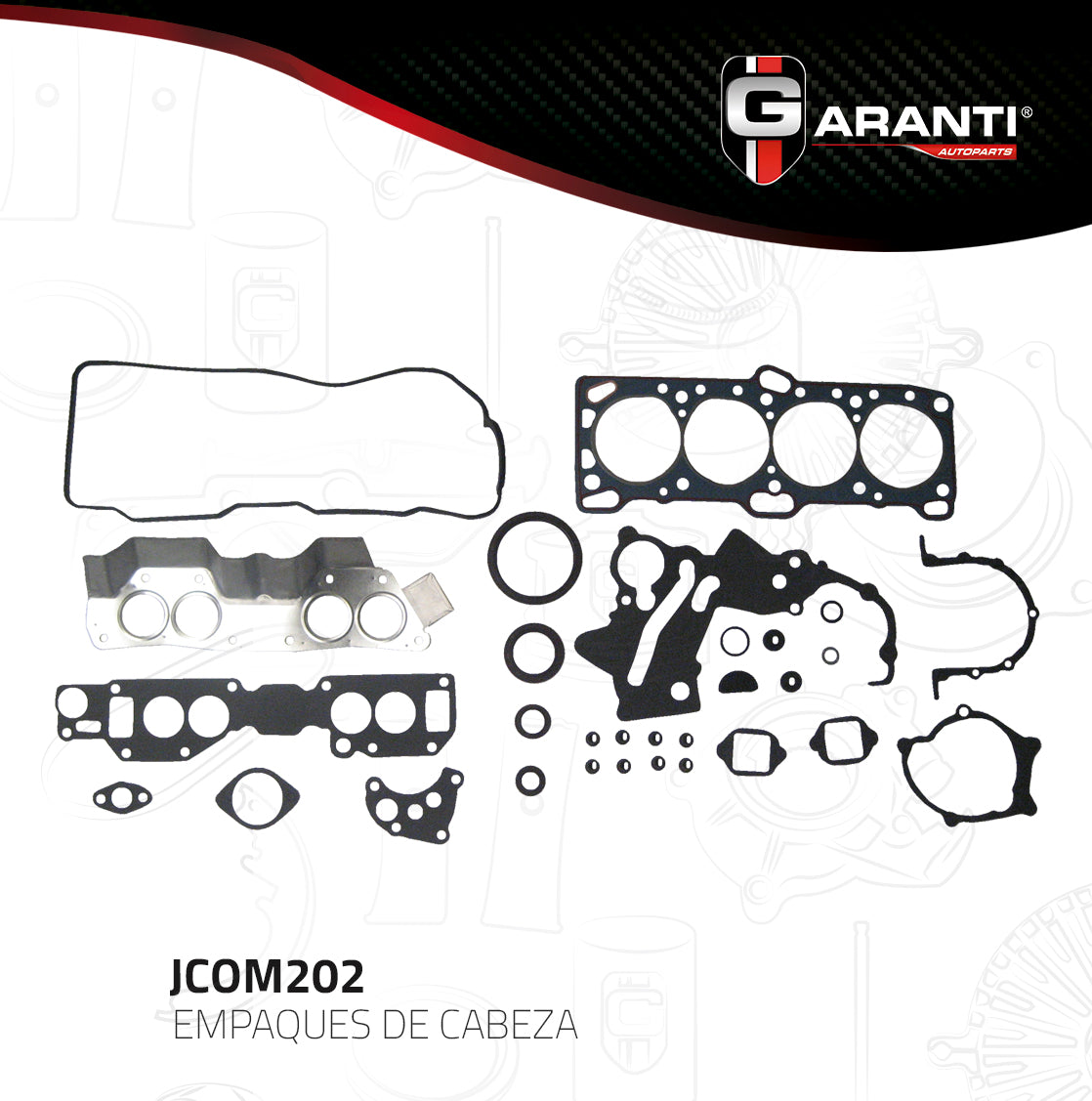 Empaque Completo Garanti JCOM202