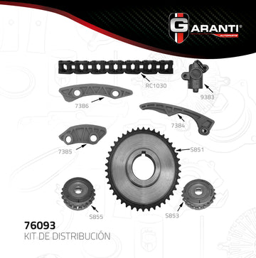 Kit Distribucion Garanti 76093