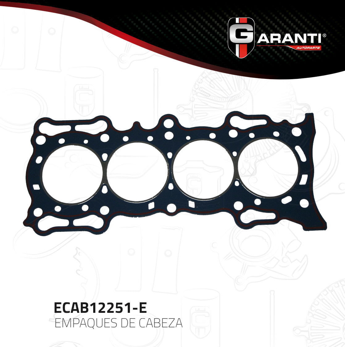 Empaque Cabeza Garanti ECAB12251-E