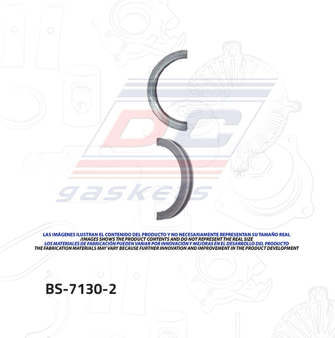 Empaque Cigüeñal Dc Gasket BS-7130-2