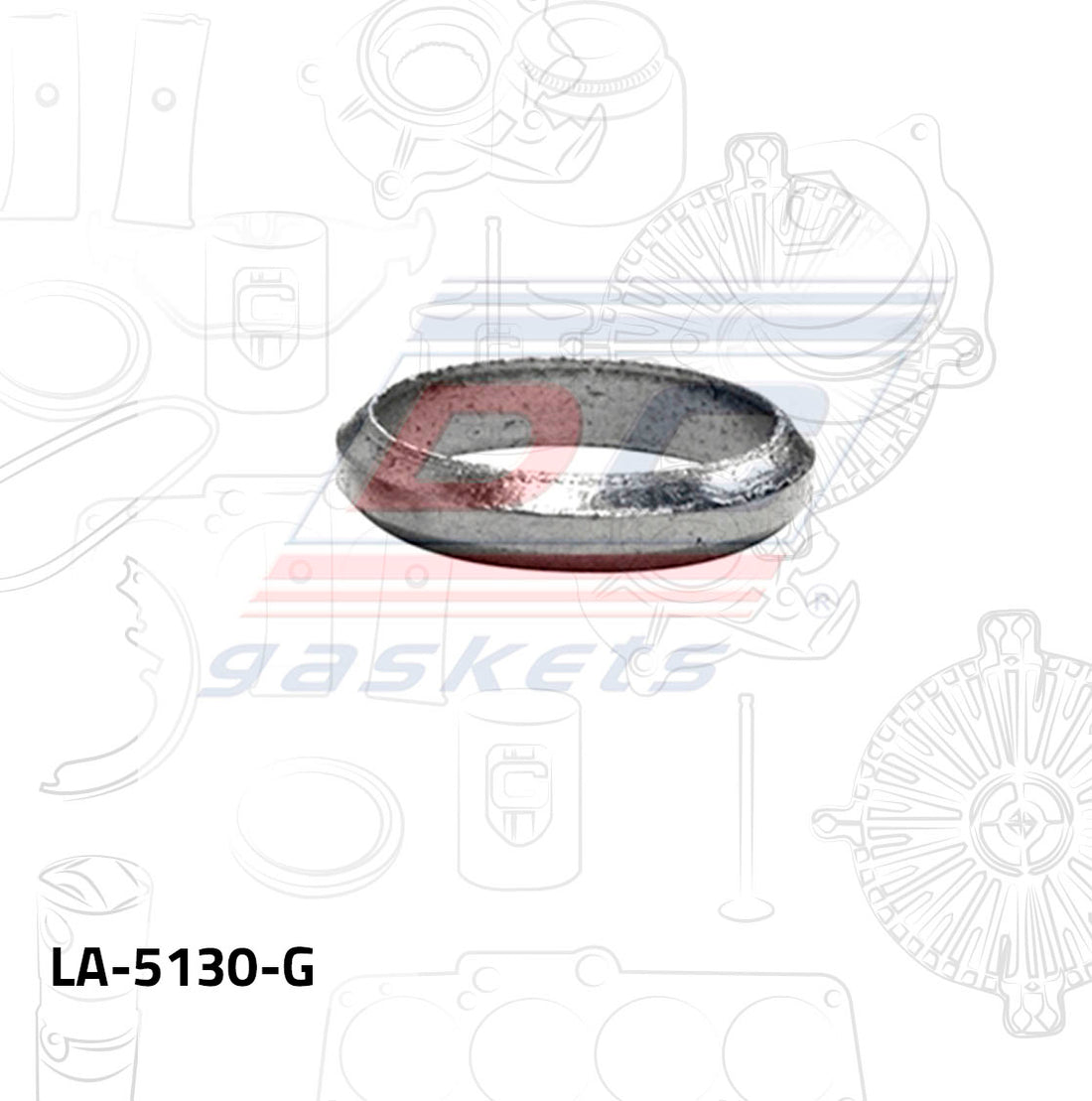 Empaque de múltiple Escape LA-005130-G DC GASKETS