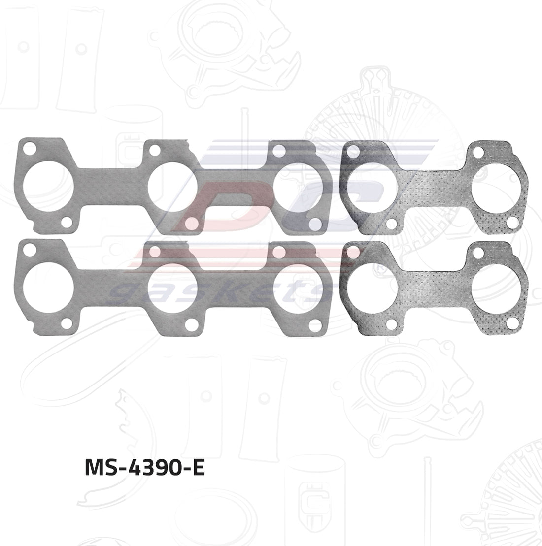 Empaque de múltiple Escape MS-004390-E DC GASKETS