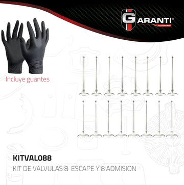 Válvula de escape KITVAL088 (GARANTI)