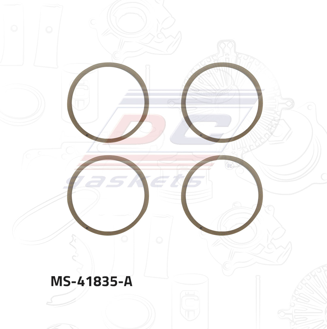 Empaque de múltiple MS-041835-A DC GASKETS