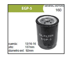 Filtro Aceite Motorfil PH5-ECO