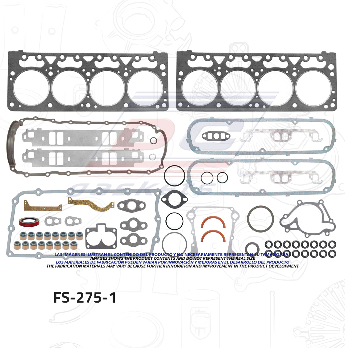 Empaque Completo Dc_Gaskets FS-275-1