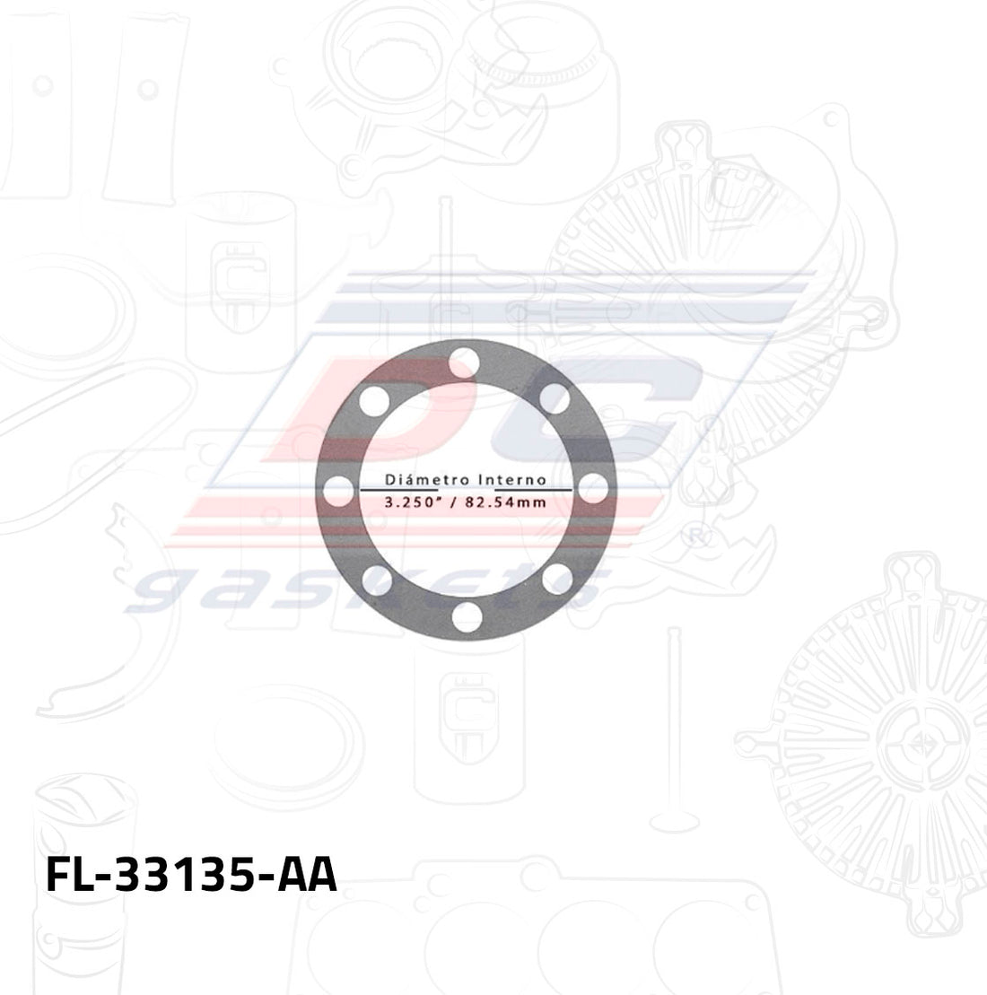 Empaque flecha FL-033135-AA DC GASKETS